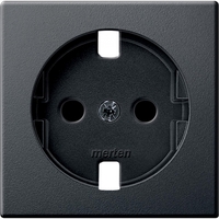 Центральная плата для механизмов розеток Schuko антрацит - MTN2330-0414 Schneider Electric