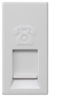 АЛЮМИНИЕВЫЙ МЕТАЛЛИК МОДУЛЬНАЯ JACK РОЗЕТКА CAT3 RJ11 6/4 С ВЫКЛЮЧАТЕЛЕМ DELTA M-SYSTEM Siemens 5TG9874-1AM