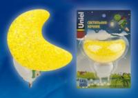 Светильник светодиодный DTL-309-Месяц/YELLOW/1LED/0.1Вт желт. Uniel 10331
