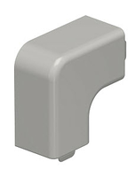 Крышка плоского угла кабельного канала WDK 20x20 мм (ПВХ,серый) (WDK HF20020GR) | 6158587 OBO Bettermann