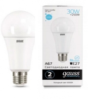 Лампа светодиодная LED Elementary A67 30W E27 2390lm 6500K | 73239 Gauss