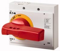 Поворотная ручка, красно-желтая, с замком, размер 3 NZM3-XDVR EATON 260140