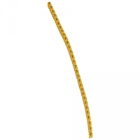 Кольцо маркировочное 0.5-1.5мм (F) черный/желтый CAB3 (300шт) Legrand 038305