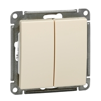 Выключатель 2-кл. СП W59 10А IP20 10AX механизм сл. кость SchE VS510-252-2-86 Schneider Electric