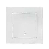 Выключатель проходной 1-кл. СП Валенсия 10А IP20 бел. PROxima EKF EWV10-025-10