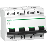 Выключатель автоматический четырехполюсный C120N 125А B 10кА | A9N18355 Schneider Electric