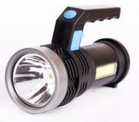 Фонарь аккумуляторный LED53765 4В 2LED 3Вт 4 реж. USB бокса черн. Ultraflash 14665
