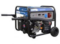 Генератор бензиновый TSS SGG 7500 EH3, мощность 7,5 кВт, 3 фазный, напряжение 400В, ручной запуск/электростартер, колеса, двигатель TSSC192FB(16HP) ТСС 006494
