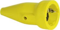 Розетка ПВХ 16A, 2P+E, 250V, (желтый) | 1478050 ABL Sursum