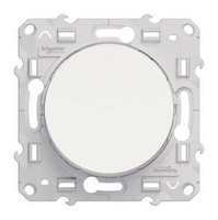 Механизм переключателя проходного 1-кл. СП Odace 10А IP21 (сх. 6) бел. SchE S52R203 Schneider Electric
