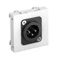 Мультимедийная рамка XLR Modul45 (белый) (MTG-X3M L RW1) | 6105222 OBO Bettermann
