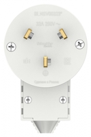 Вилка силовая СП BLANCA 2P+N 32А 250В бел. SchE BLNSV003231 Schneider Electric