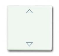Клавиша для механизма электронного выкл. Busch-Jalousiecontrol 6411 U-101 U/S-101 6418 U реле 6402 Future/Axcent/Carat/Династия бел. бархат ABB 2CKA006430A0385