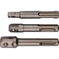 Адаптеров Fit под головки с хвостовика SDS-PLUS, 3 шт. 57955