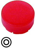 Линза для кнопок M22-XDLH-R-X0 коническая "0" красн. EATON 218161