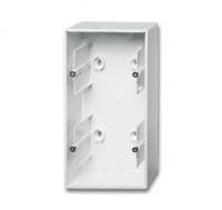Коробка для открытого монтажа 2 поста Basic 55 альпийский бел. ABB 1799-0-0975 2CKA001799A0975