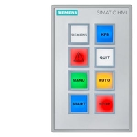 КНОПОЧНАЯ ПАНЕЛЬ KP8 PN ДЛЯ PROFINET, 8 КЛАВИШ С КОРОТКИМ ХОДОМ И МНОГОЦВЕТНОЙ СВЕТОДИОДНОЙ ПОДСВЕТКОЙ, НАСТРАИВАЕМЫХ DI/DO, ПИТАНИЕ =24 В (ПРОХОДНОЕ ПОДКЛЮЧЕНИЕ) Siemens 6AV3688-3AY36-0AX0