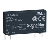 ТВЕРДОТЕЛЬНОЕ РЕЛЕ, 1 ФАЗА, 2А | SSL1A12ND Schneider Electric