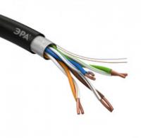 Кабель FTP 4x2x24 AWG Cat5e CU PE OUTDOOR 305м (м) ЭРА Б0044689 (Энергия света)