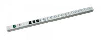 Блок розеток 15 + 3 IEC 320 C13 с выключателем и фильтром (длина 1040мм) (LZ-431) (Schuko) Zpas 18195