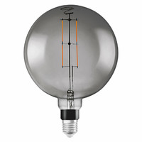 Лампа светодиодная филаментная SMART+ G200 6Вт (замена 37Вт) 2700К тепл. бел. E27 430лм угол пучка 300град. дымч. стекло 220-240В WiFi диммир. LEDVANCE 4058075609877 Osram