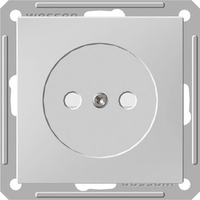 Розетка 1-м СП W59 16А IP20 без заземл. защ. шторки механизм бел. SchE RS16-151-1-86 Schneider Electric
