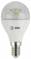 Лампа светодиодная LED 7Вт E14 220В 2700К smd P45 шар | Б0012345 ЭРА (Энергия света)