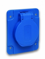 Розетка промышленная 10-16А 65х85мм IP54 SchE PKS61B Schneider Electric