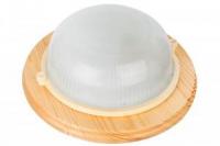 Светильник НБП 03-60-0011 УХЛ4 "Открытый" 230В 60Вт 1302D круг клен Camelion 14090