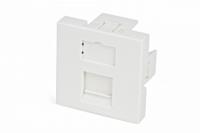 Вставка SIP2-1K-M45-45 45x45 (аналог Mosaic) для модуля формата Keystone Jack - 35207 Hyperline