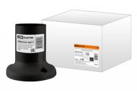 Патрон Е27 потолочный, термостойкий пластик, прямой, черный, | SQ0335-0077 TDM ELECTRIC