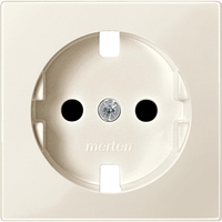 Центральная плата для механизмов розеток Schuko бежевый - MTN2330-0344 Schneider Electric
