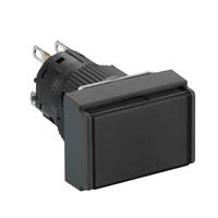 Кнопка черная, 16мм, пружинная, возвратная, 1НО+1НЗ - XB6EDA21P Schneider Electric