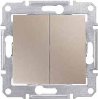 Выключатель 2-кл. СП Sedna 10А IP44 (сх. 5) 250В титан SchE SDN0300468 Schneider Electric