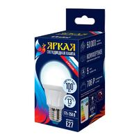 Лампа светодиодная LED-A60 13W/4000K/E27/FR PLP01WH Яркая 13Вт матовая 4000К нейтр. бел. E27 (упак. картон) Uniel UL-00005031