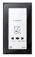 Центральная плата розетки для электробритвы белый - MTN213619 Schneider Electric