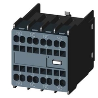 Блок-контакт 11U 2НО+2НЗ: 1НО/1НЗ/1НЗ/1НО для контакторов коммутации электродвигателей типоразмер S00 и S0 пружинные клеммы Siemens 3RH2911-2FB22