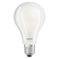Лампа светодиодная филаментная PARATHOM CL A GL FR 200 non-dim 24W/840 24Вт 4000К нейтр. бел. E27 3452лм угол пучка 320град. 220-240В (замена 200Вт) матов. стекло OSRAM 4058075619135