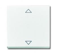 Клавиша для механизма электрон. выкл. Busch-Jalousiecontrol 6411 U-101 U/S-101 6418 U реле 6402 solo/future davos/альп. бел. ABB 2CKA006430A0400 6430-0-0400