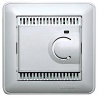 Термостат электрон. W59 10А для теплого пола с датчиком м.хром SchE TES-151-58 Schneider Electric