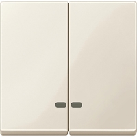 Клавиша 2-я Merten с окошком для световой инд. беж. SchE MTN3420-0344 Schneider Electric
