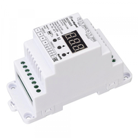 Декодер SMART-K23-DMX512-DIN (12-24V, 3x6A) (ARL, IP20 Пластик, 5 лет) Arlight 027126
