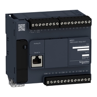 Блок компактный базовый M221-24IO реле Advantys OTB SchE TM221C24R Schneider Electric