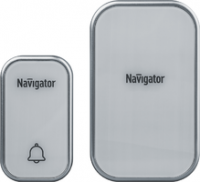Звонок электрический NDB-D-AC03-1V1-WH NAVIGATOR 80506