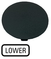 Кнопочный шильдик , черный гриб НИЖНИЙ, M22-XDP-S-GB18 - 218294 EATON