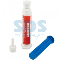Флюс-гель для пайки BGA и SMD 12 мл (техно-шприц) | 09-3684 REXANT