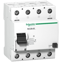 Выключатель дифференциальный (УЗО) ID 4п 125А 300мА тип Asi | 16921 Schneider Electric