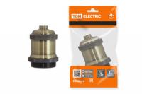 Патрон подвесной Е27, металлический "Лофт", бронза | SQ0335-0048 TDM ELECTRIC