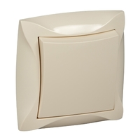 Выключатель 1-кл. СП Дуэт 10А IP20 беж. SchE WDE000212 Schneider Electric