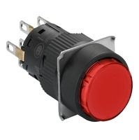 КНОПКА КРАСНАЯ, 16ММ, ПРУЖ. ВОЗВР. | XB6EAA42P Schneider Electric
